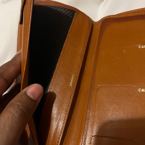 Swank Top Grain Cowhide Brown Leather Wallet - Picture 6 of 16